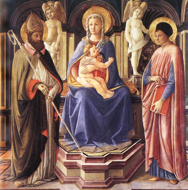 Master of The Castello Nativity Madonna and Sts Clement and Just